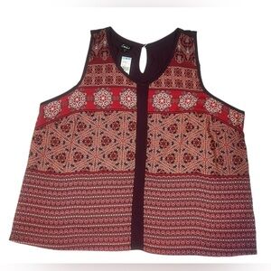 Emma NWT Womens Sleeveless Top 3X